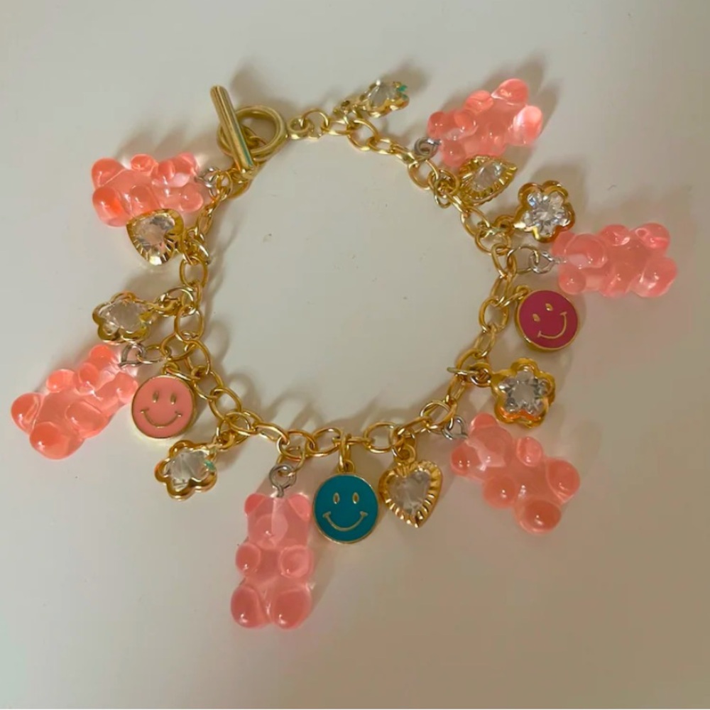 Pink Gummy Bear💕🧸 | Charm Bracelet